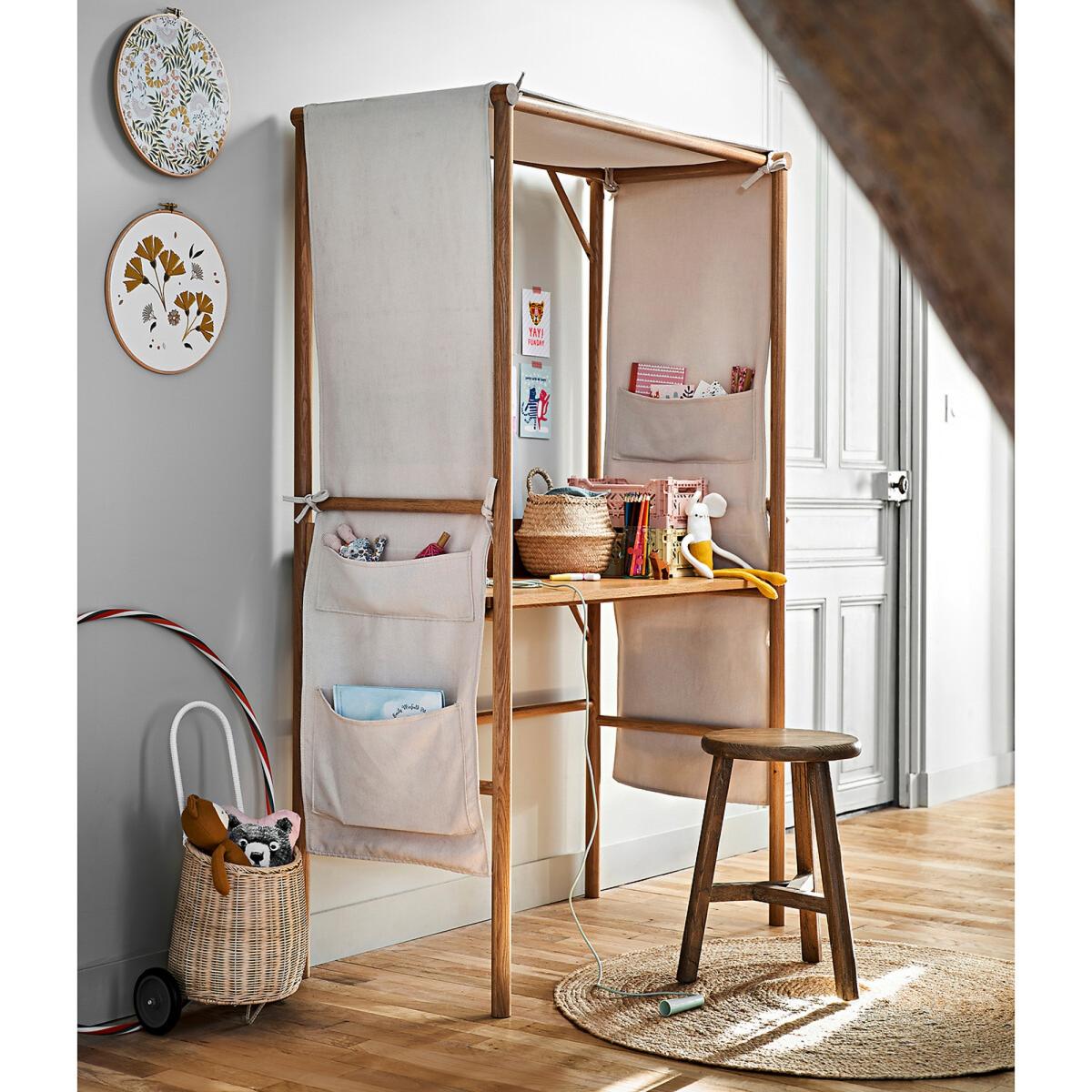 Rixy Foldable Ball Hanging Straw Basket – image 5