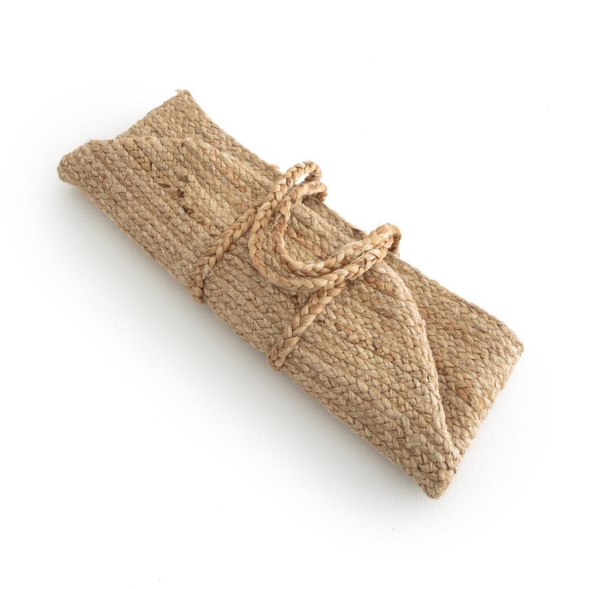 Naturalle Soft Woven Jute Basket Bag – image 4