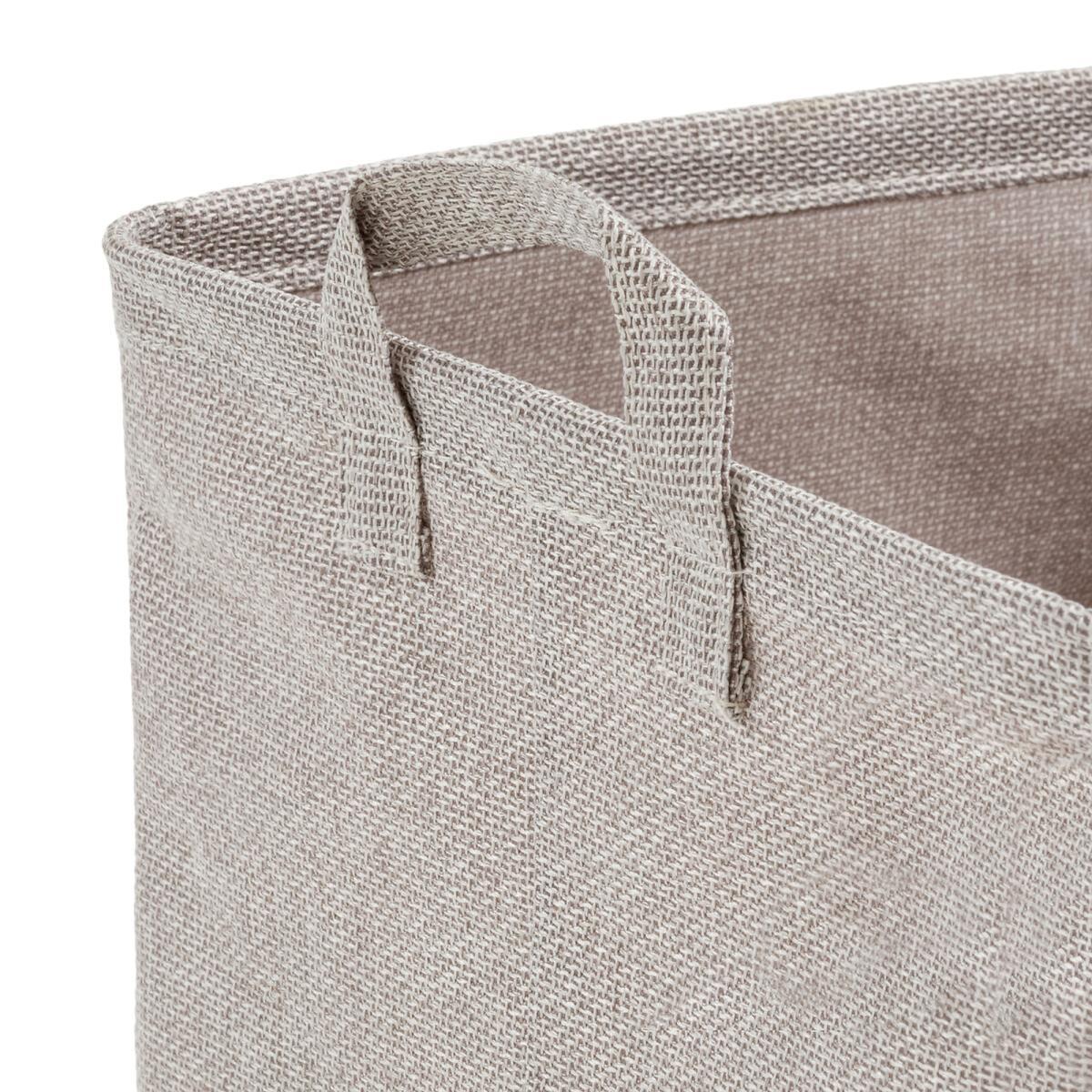 Lihoa Linen-Effect Cube Basket – image 2