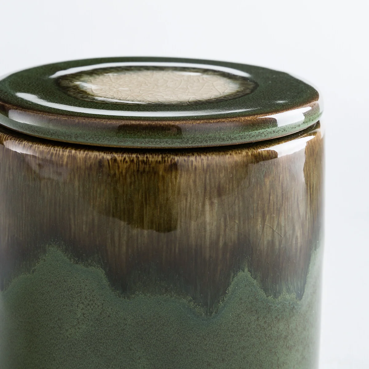 Orya Ceramic Storage Box, Height 12cm – image 3