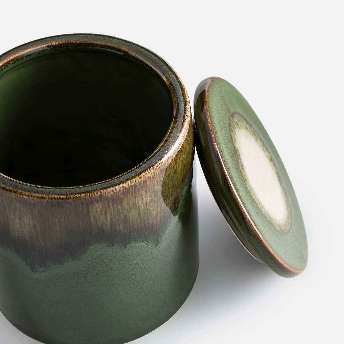 Orya Ceramic Storage Box, Height 12cm – image 4