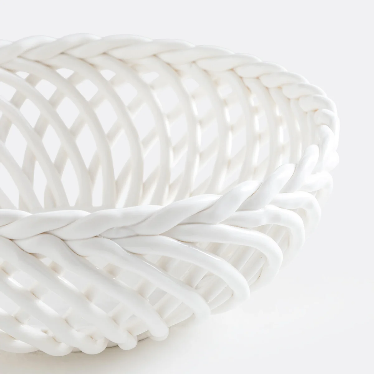 Olios Ceramic Openwork Basket – image 3