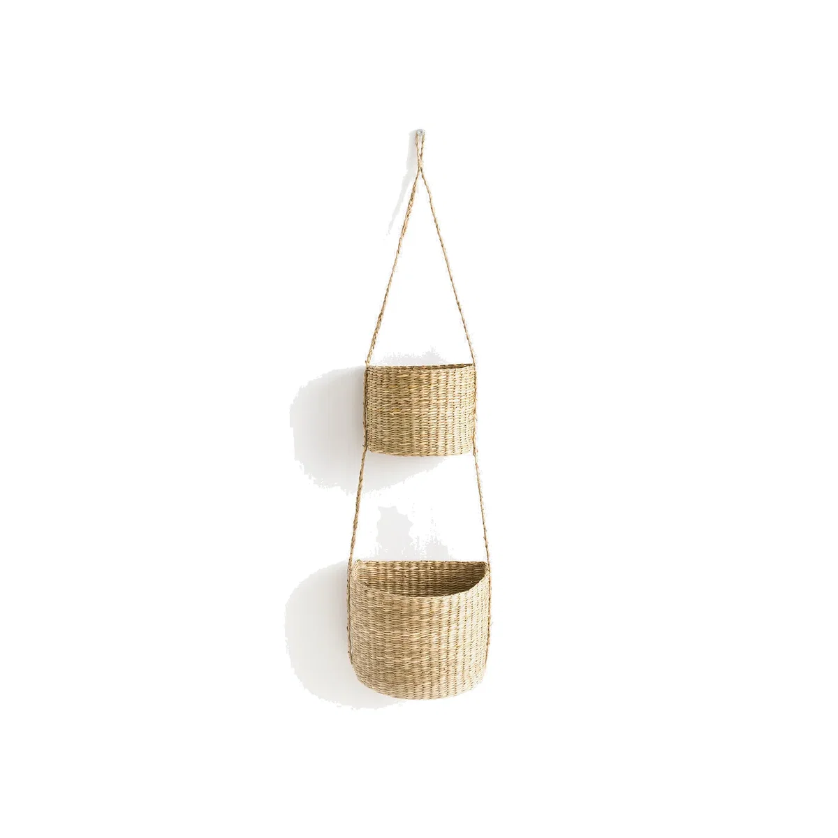 Cesta Woven Straw Hanging Baskets