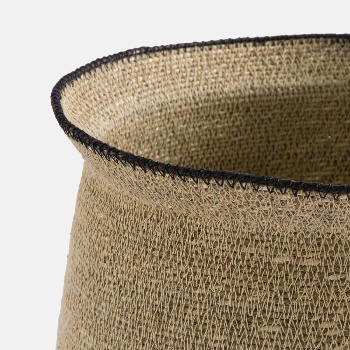 Saski Woven Straw Basket H35cm – image 3