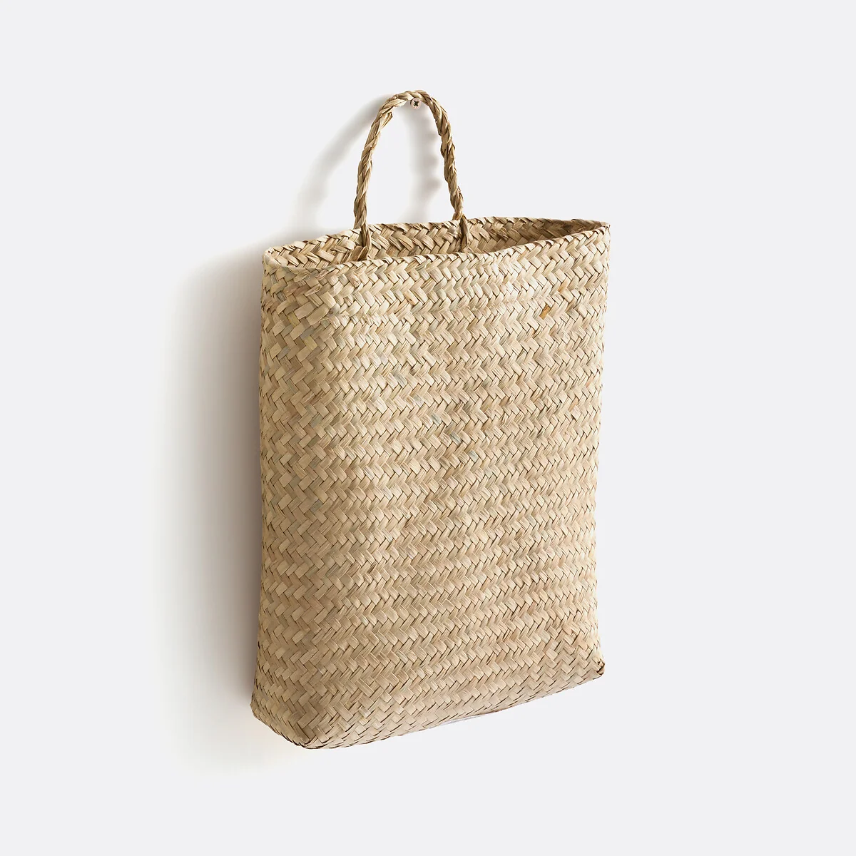 Rixy Woven Straw Wall Basket – image 4