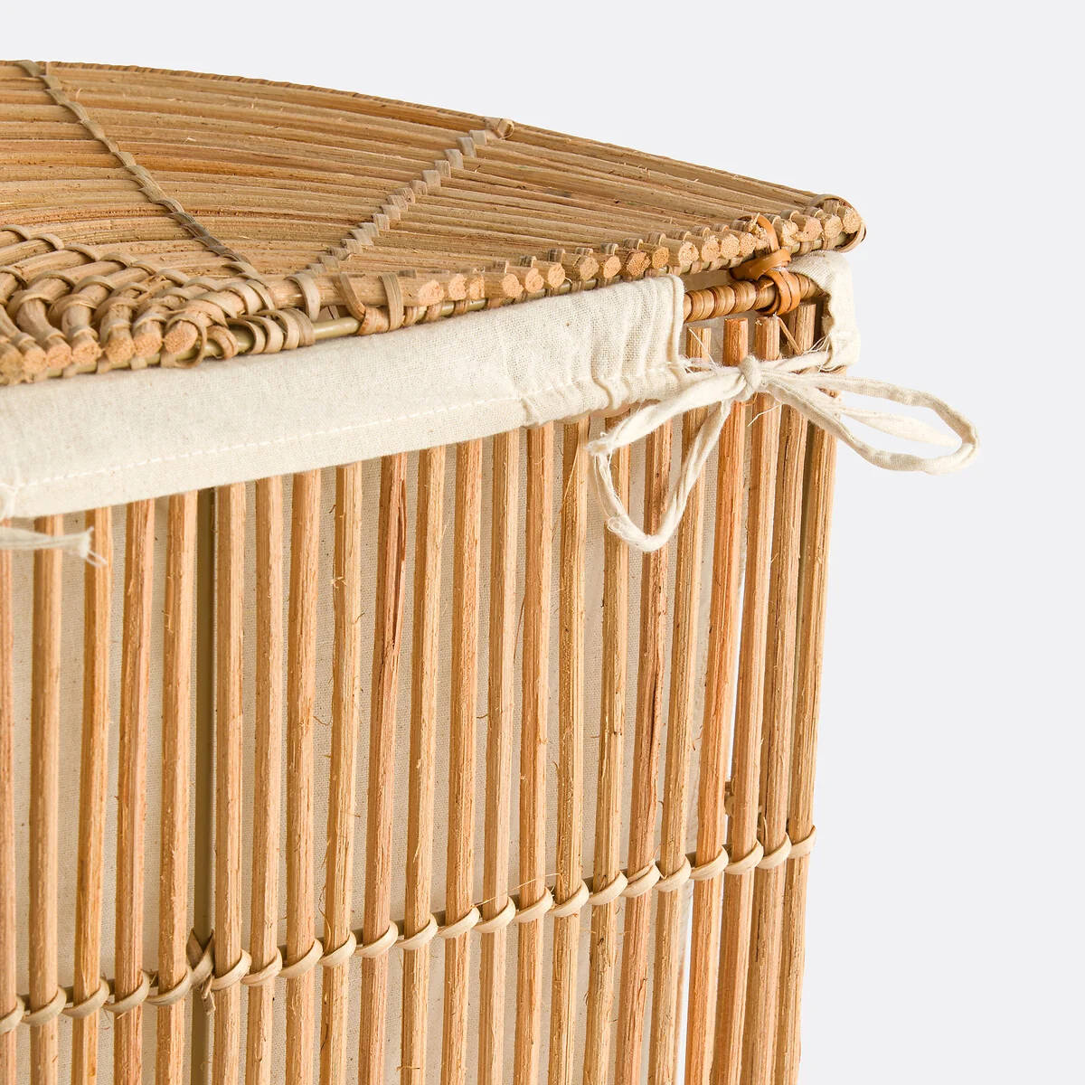 Rotuni Openwork Rattan Laundry Basket – image 5