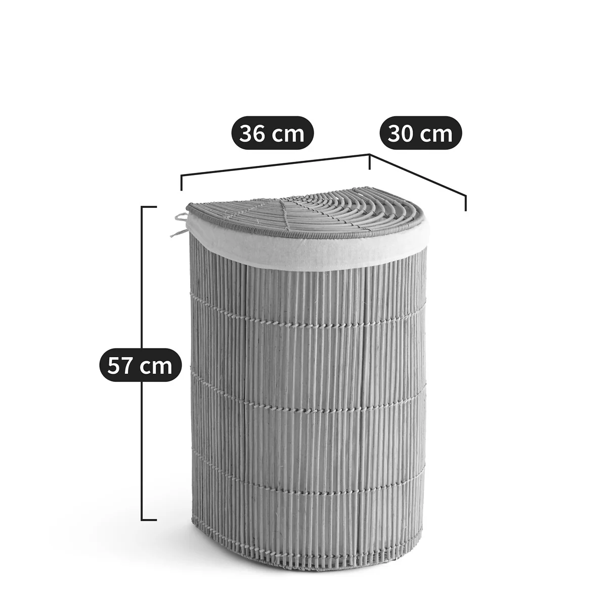 Rotuni Openwork Rattan Laundry Basket – image 6