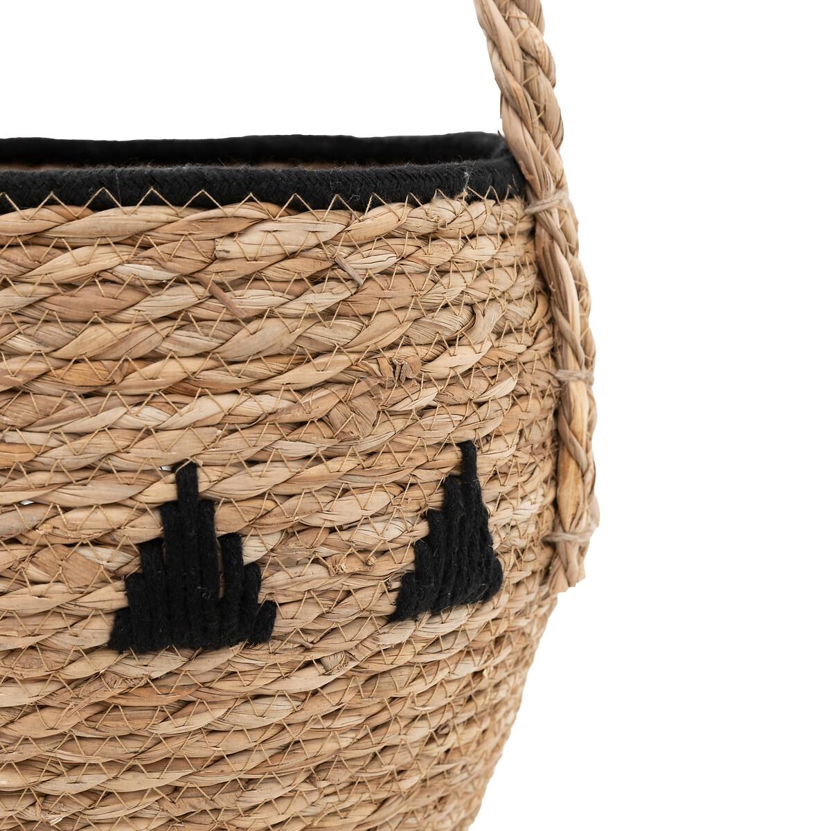 Set of 3 Titley Baskets Natural and Black – image 4