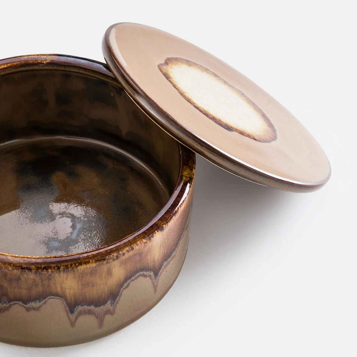 Orya Ceramic Storage Box, Height 8cm – image 4