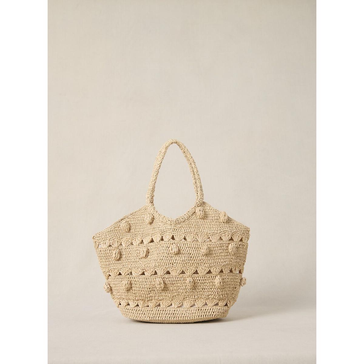 Basket in Raffia SOLEIL – image 2