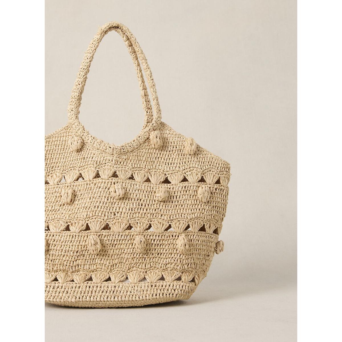 Basket in Raffia SOLEIL – image 4