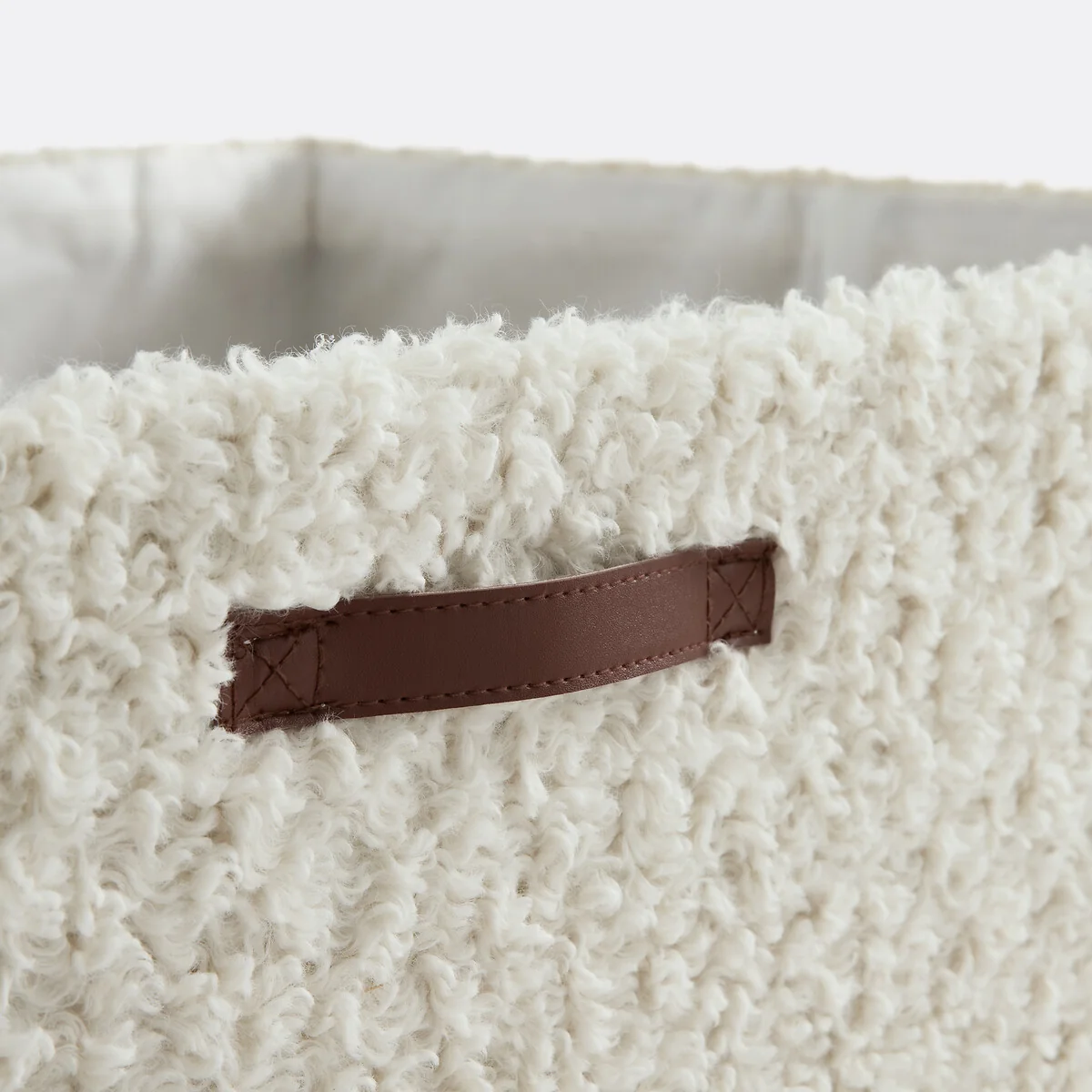 Foldable Fleece Storage Basket, Boklio – image 2