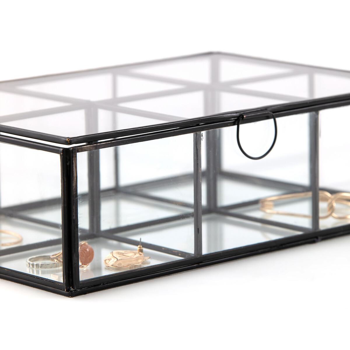 Uyova Multi-Compartment Glass & Metal Storage Box – image 2