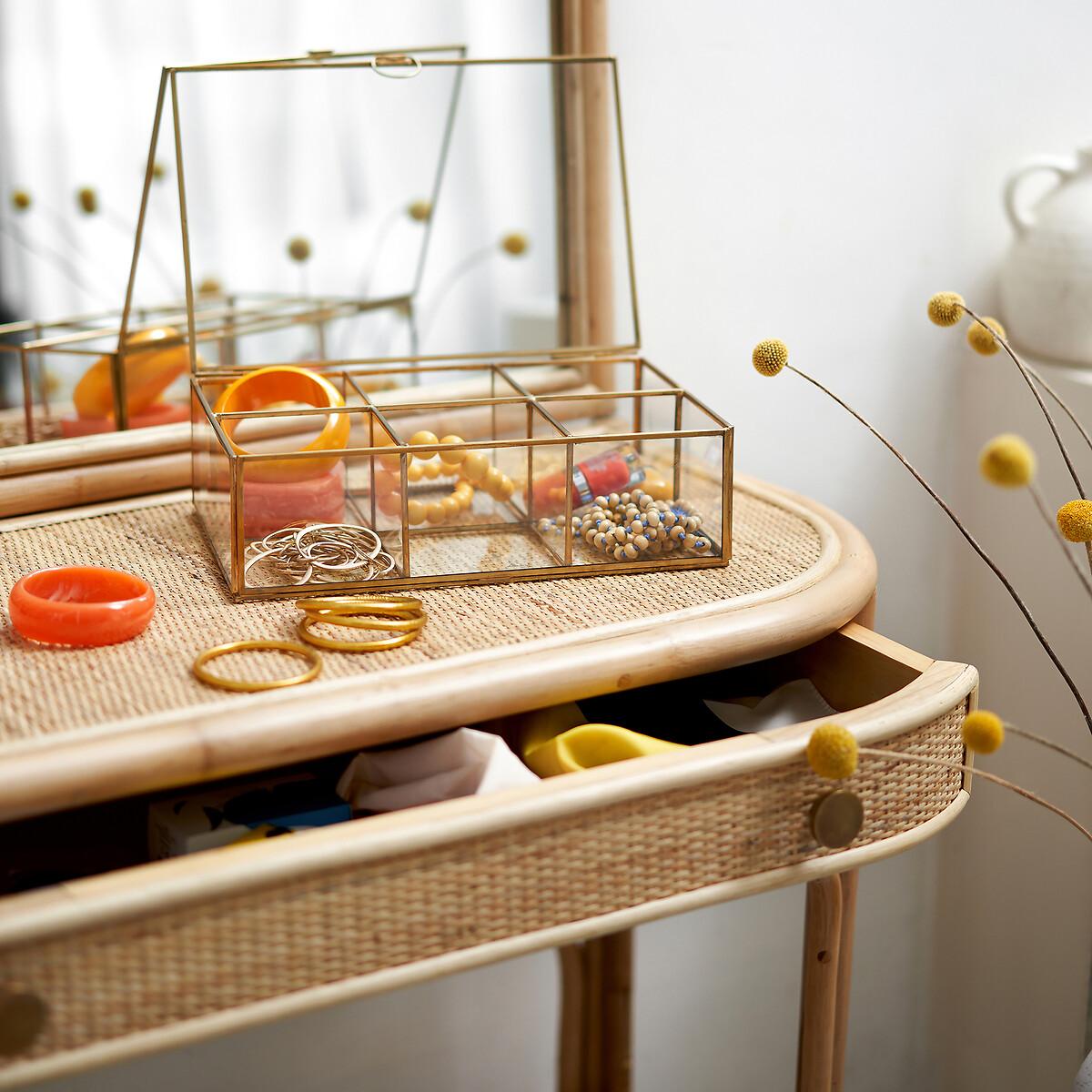 Uyova Multi-Compartment Glass & Metal Storage Box – image 6