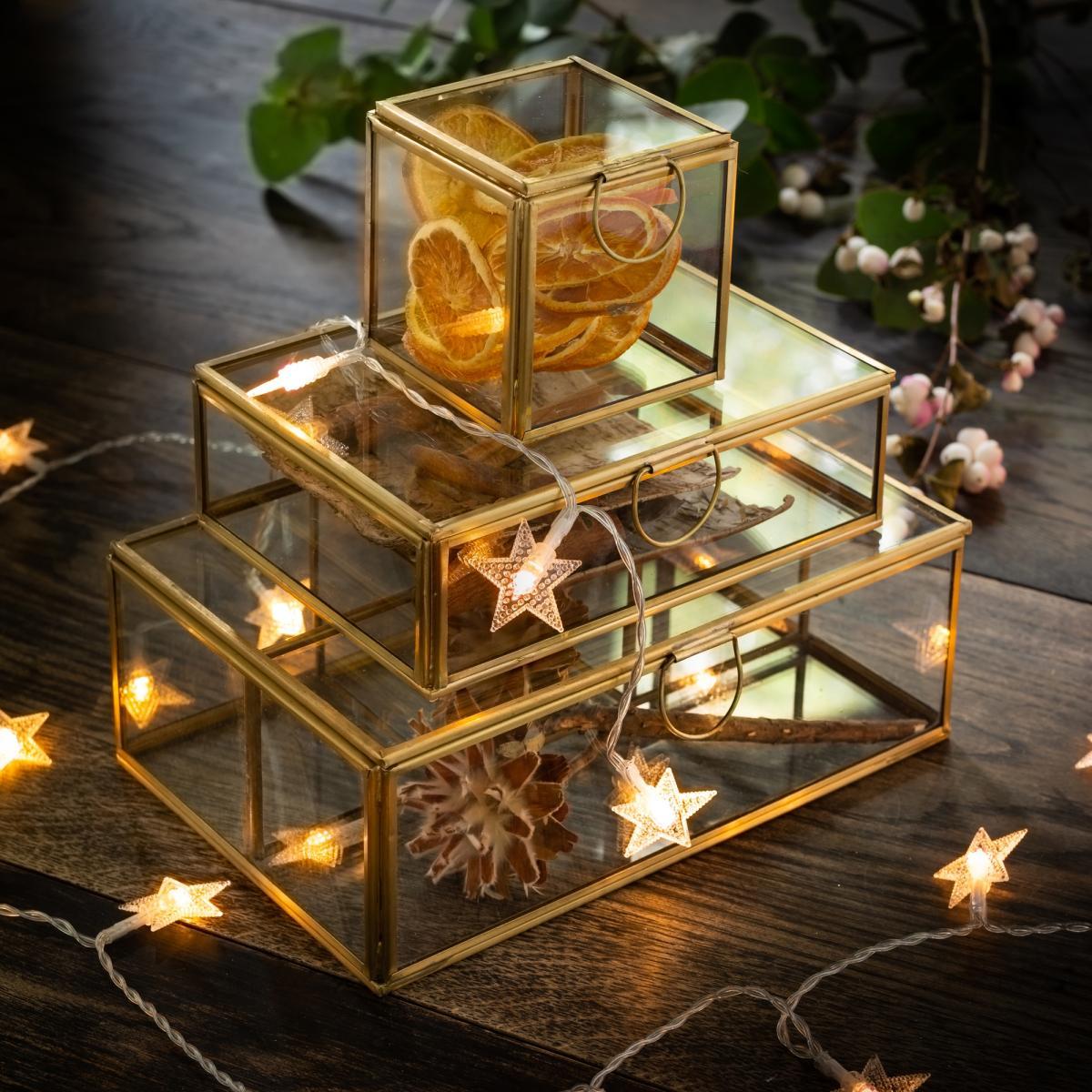 Uyova Multi-Compartment Glass Trinket Box – image 4