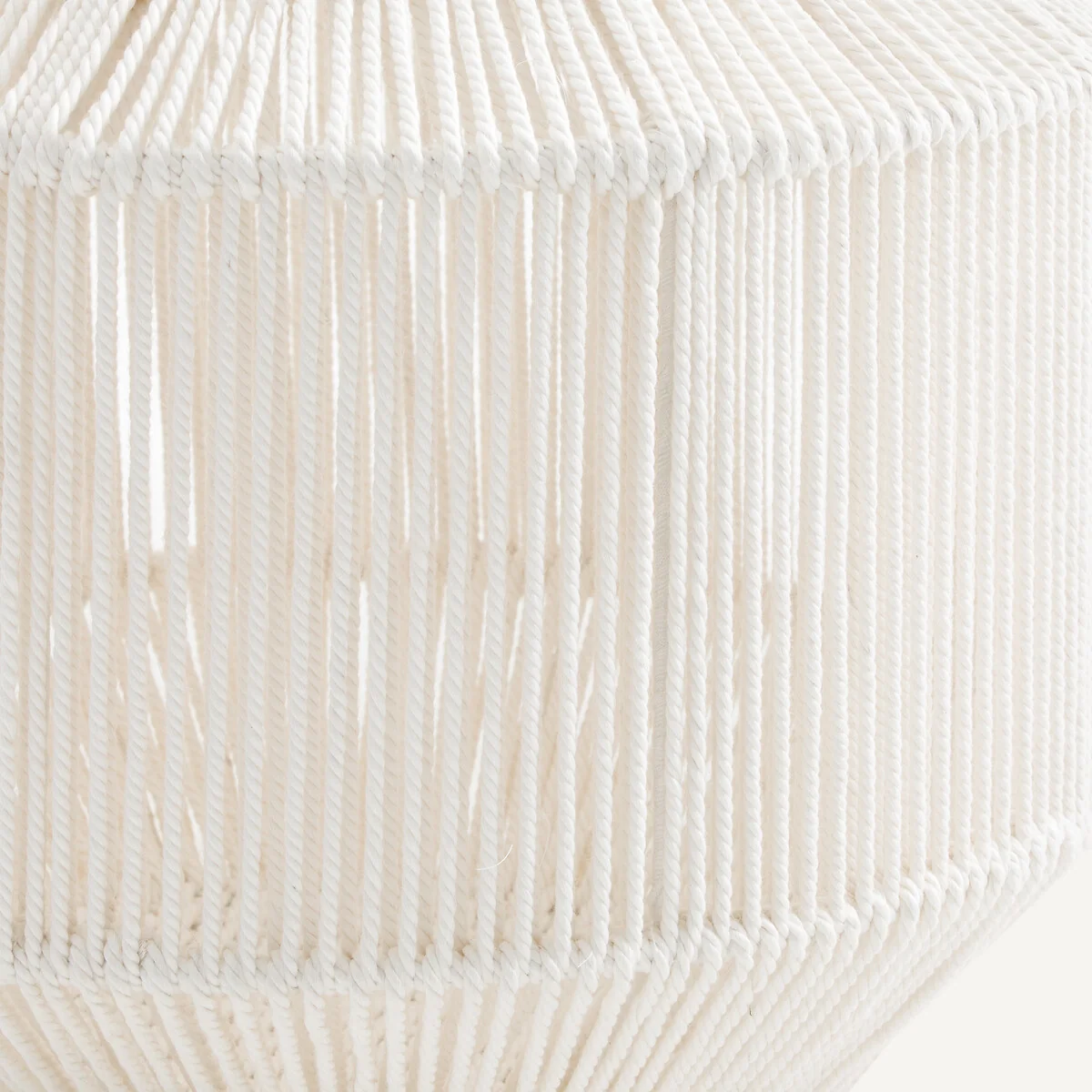 Folo Cotton Round Hand-Woven Basket, Small Model – image 4