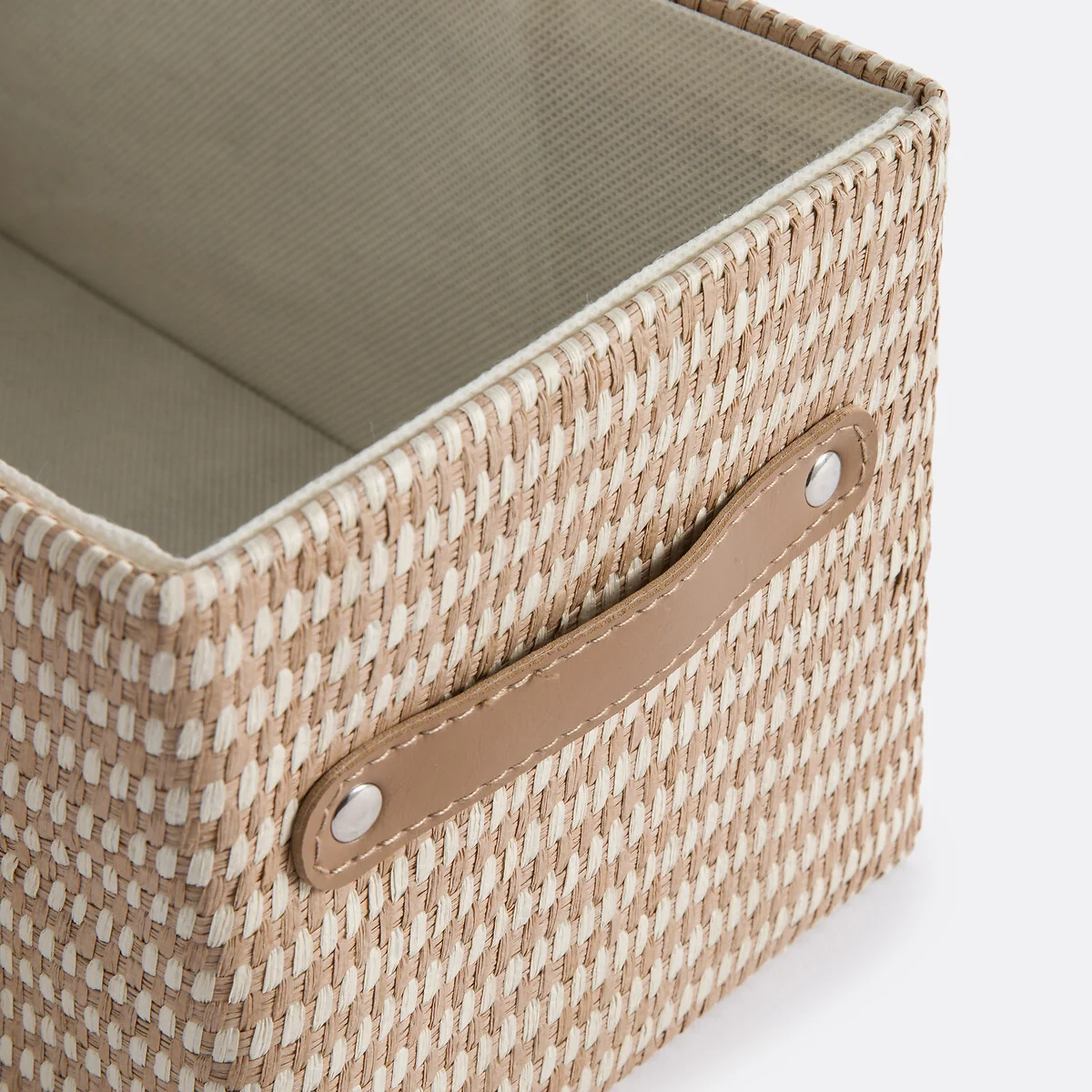 Osha Cube Storage Basket in Woven Paper – image 3