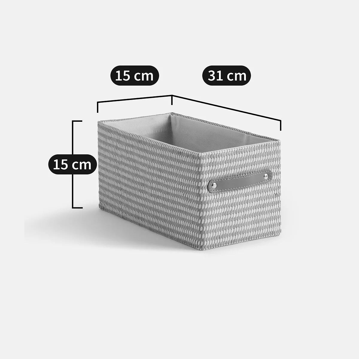 Osha Cube Storage Basket in Woven Paper – image 5