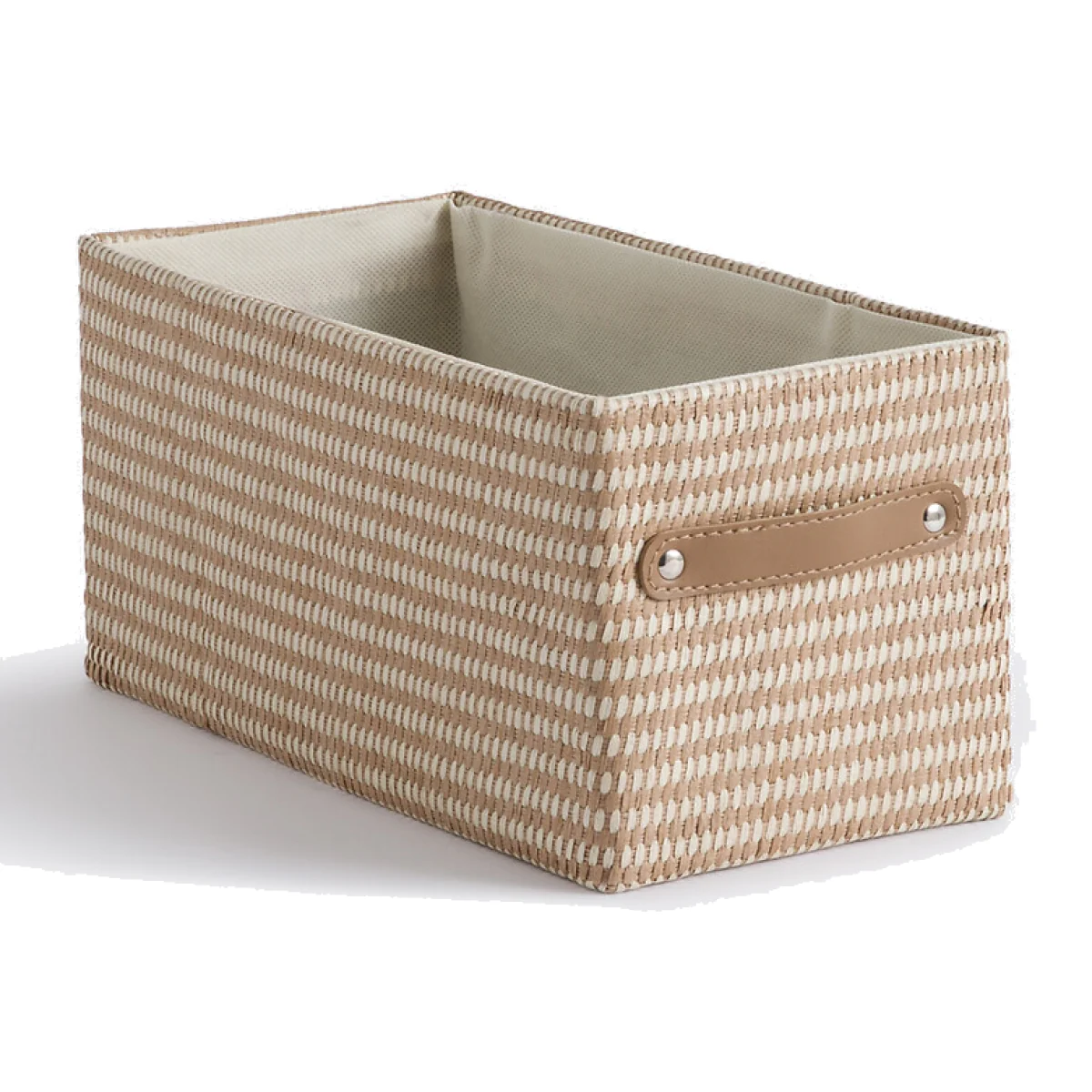 Osha Cube Storage Basket in Woven Paper – image 1