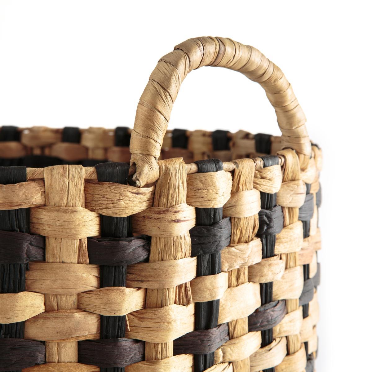 Karlata Basket in Woven Water Hyacinth – image 2
