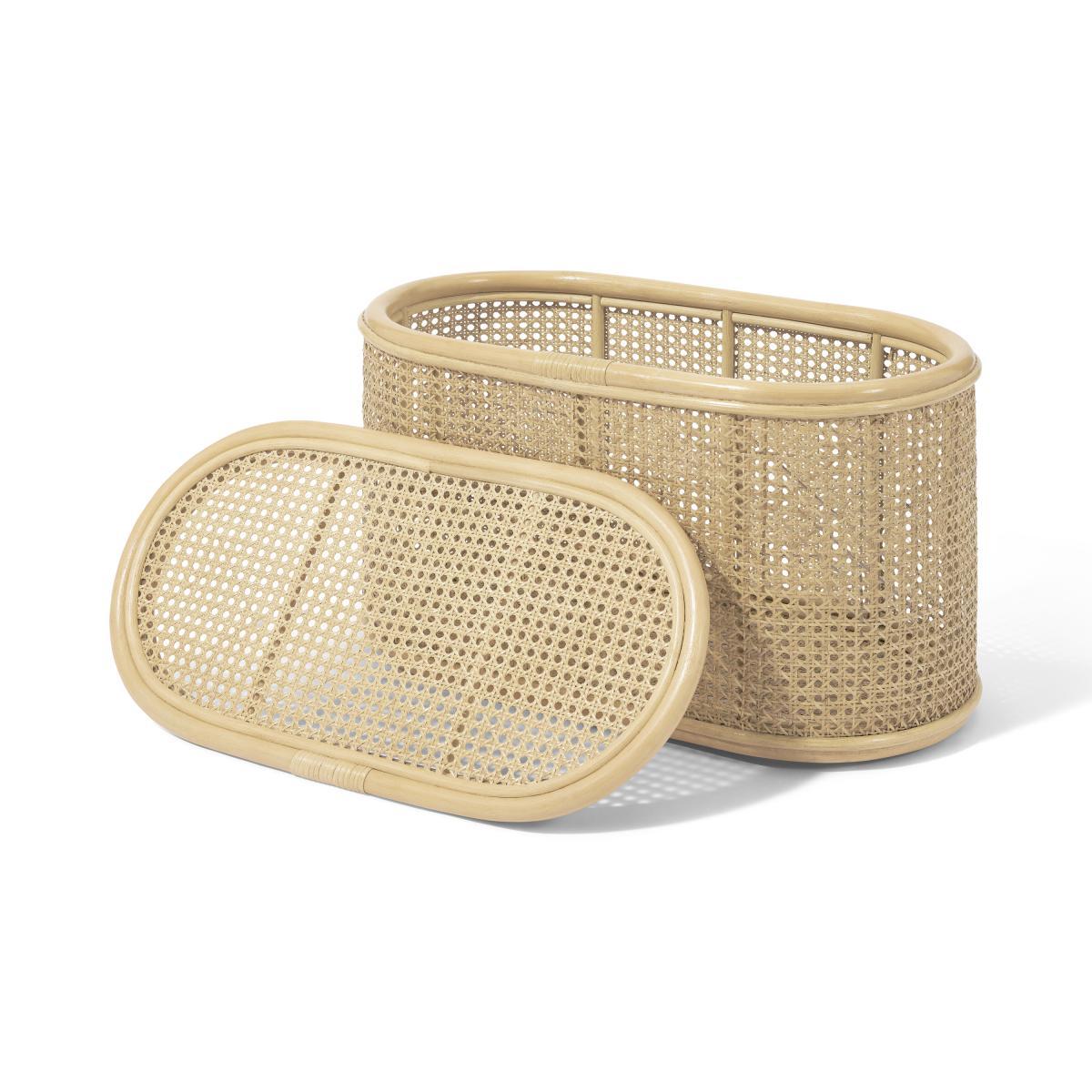 Clare Trunk, Natural Rattan – image 6