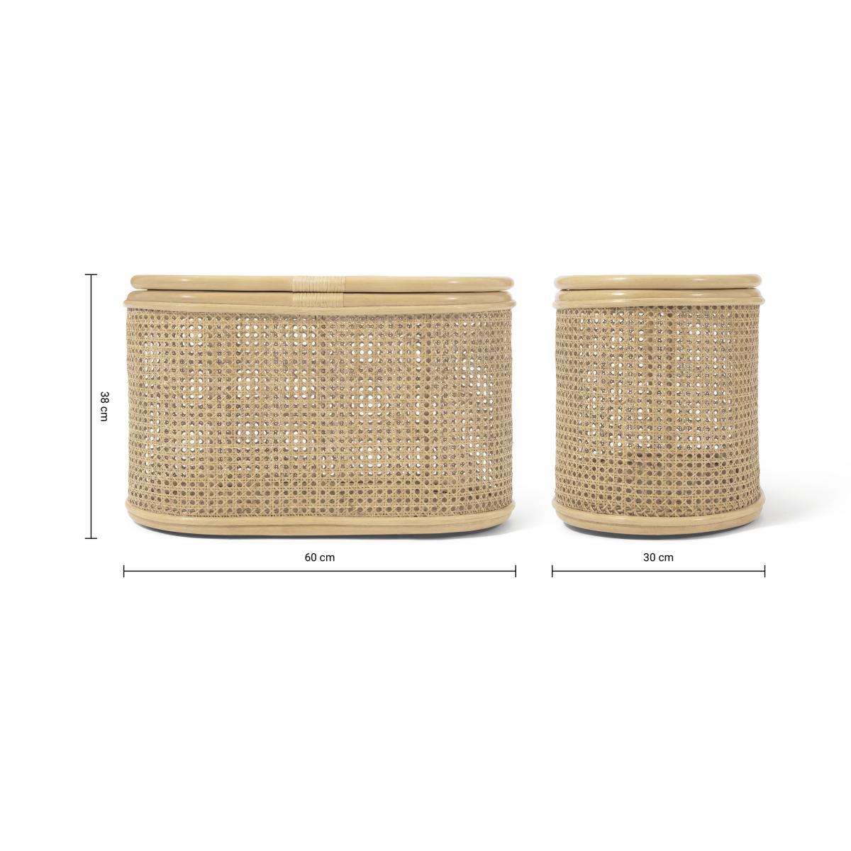 Clare Trunk, Natural Rattan – image 10