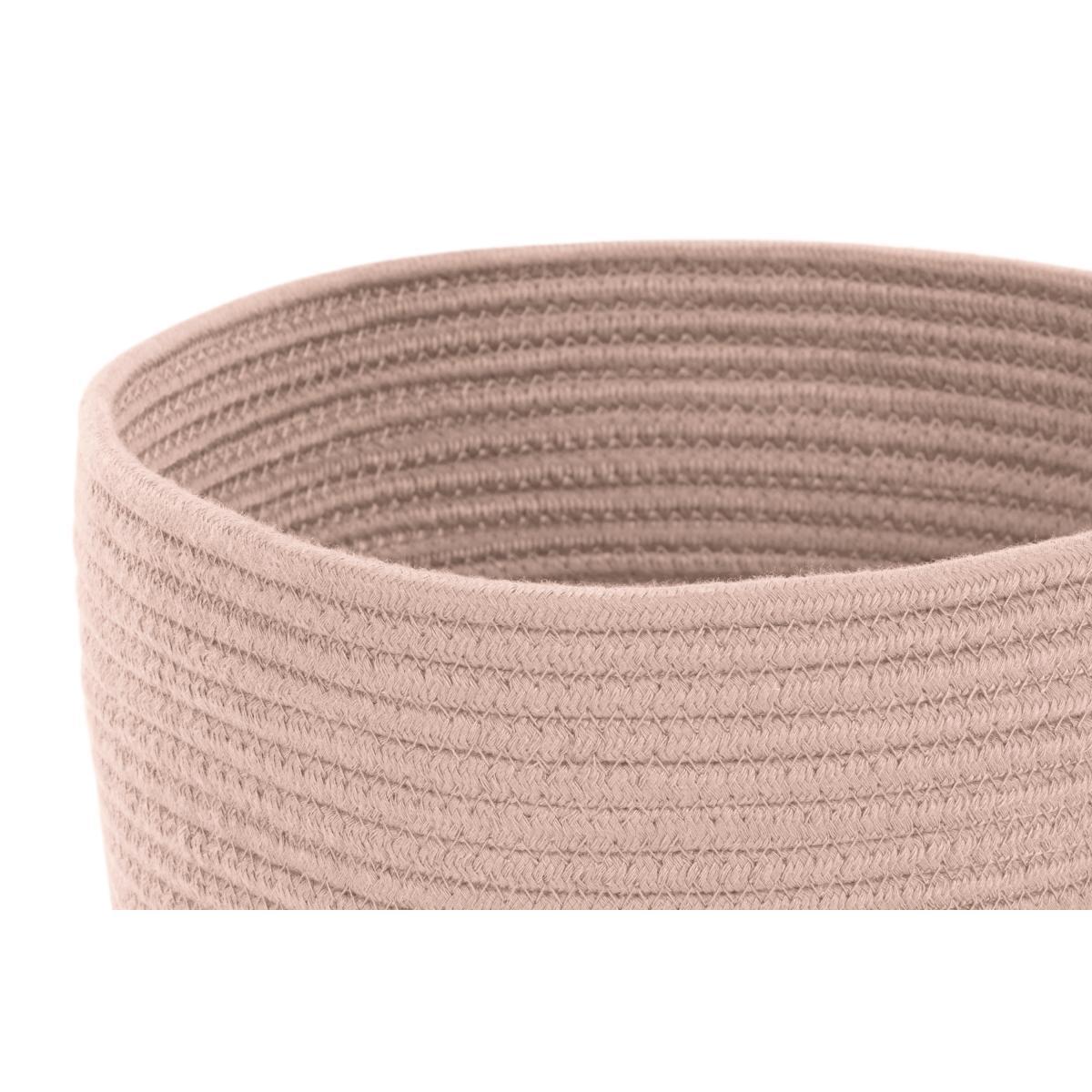Toro Set of 3 Rope Baskets, Soft Pink – image 5