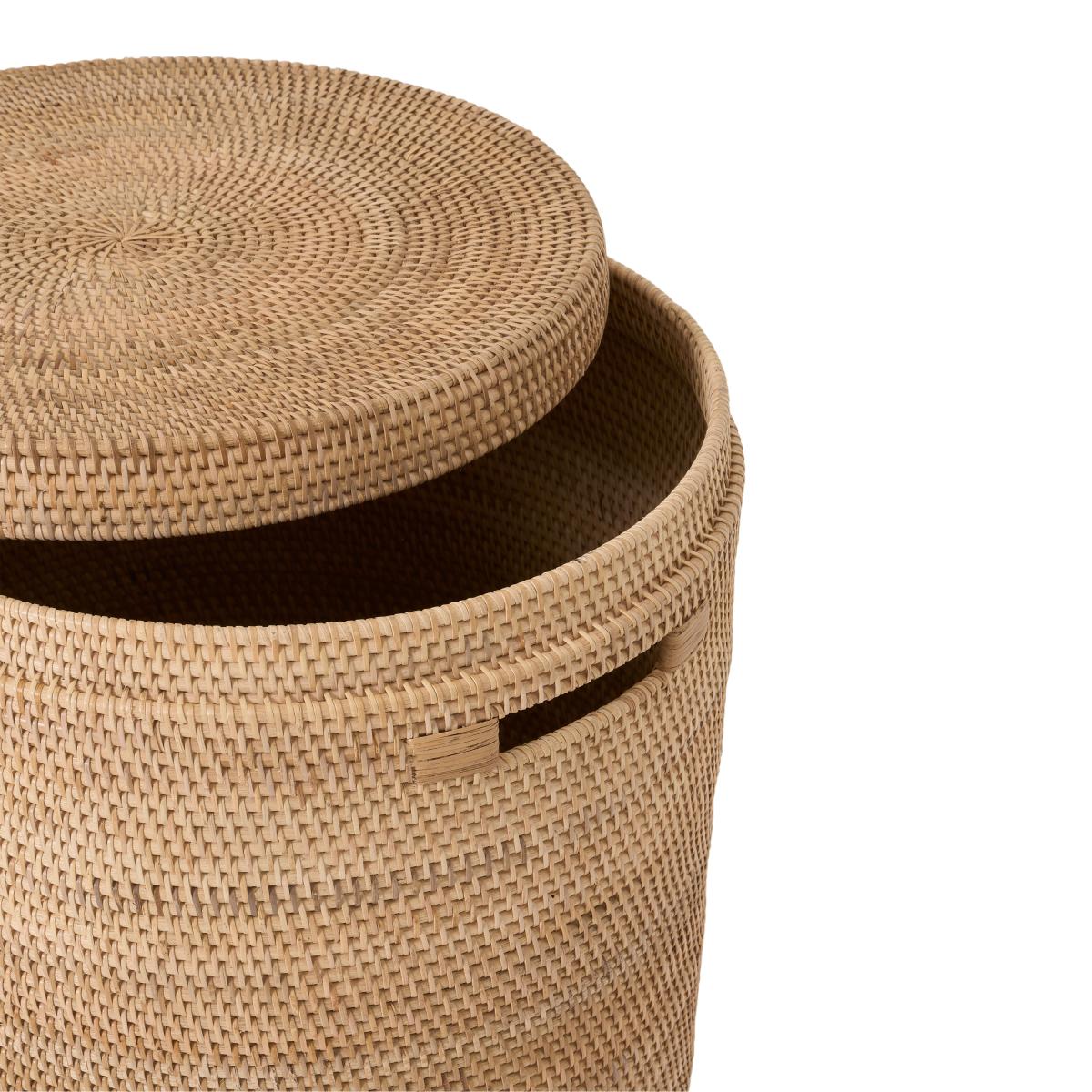 Lovise Shape Laundry Basket, XL, Natural Rattan – image 11