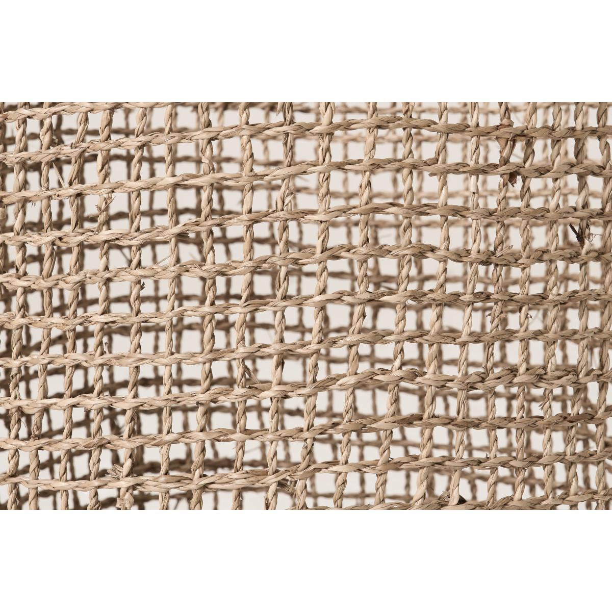 Lau Set of 2 Open Weave Baskets, Natural Seagrass – image 7