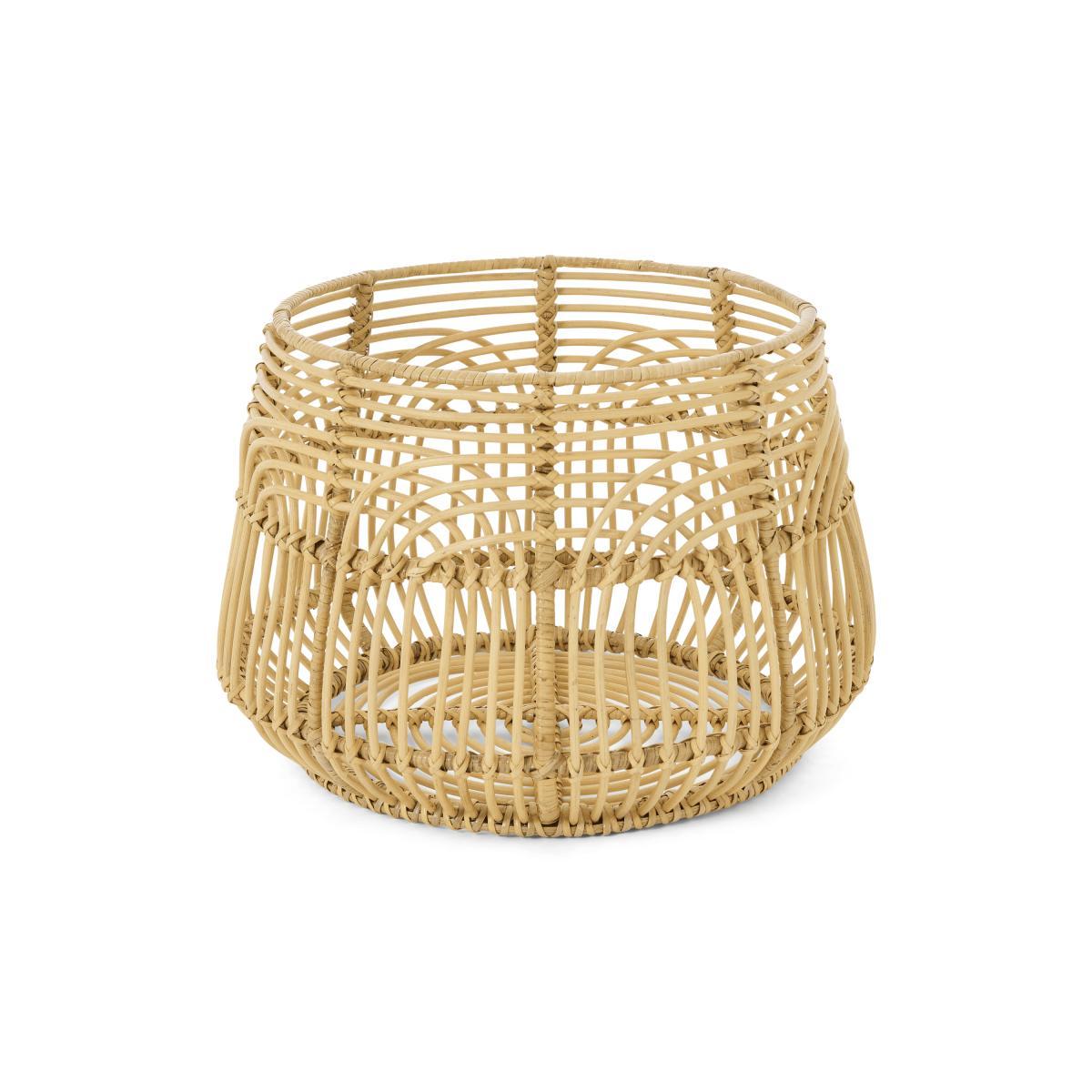 Taan Storage Basket, Natural Rattan – image 2