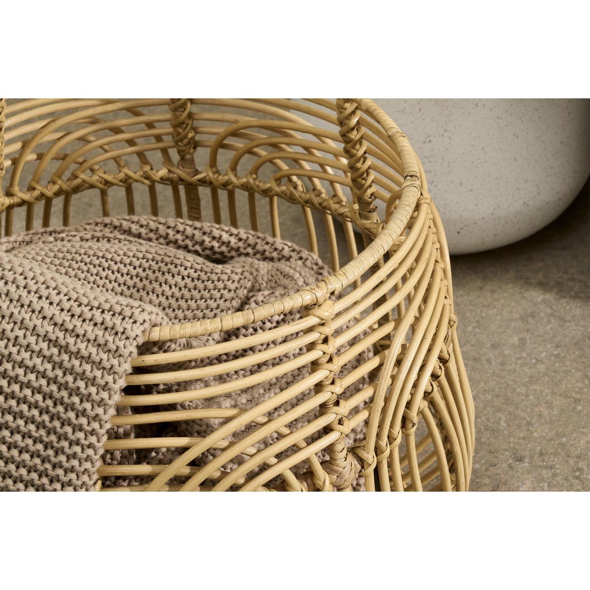 Taan Storage Basket, Natural Rattan – image 4