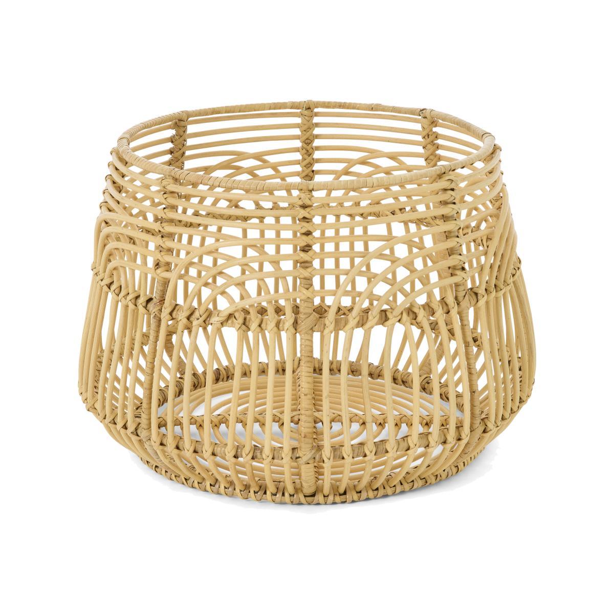 Taan Storage Basket, Natural Rattan – image 1