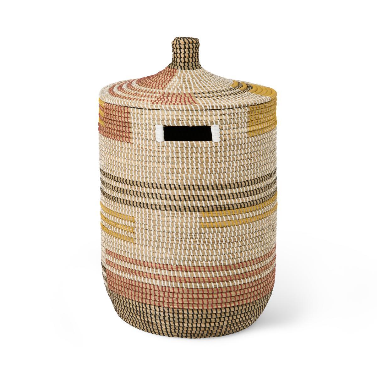Albus Laundry Basket, Multi Natural Seagrass – image 2
