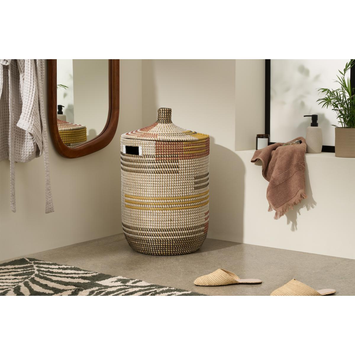 Albus Laundry Basket, Multi Natural Seagrass – image 4