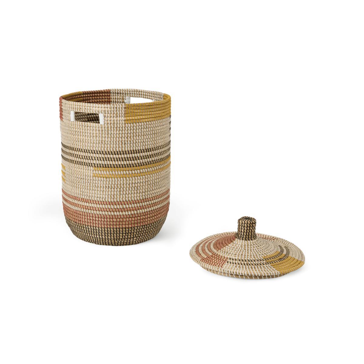 Albus Laundry Basket, Multi Natural Seagrass – image 6