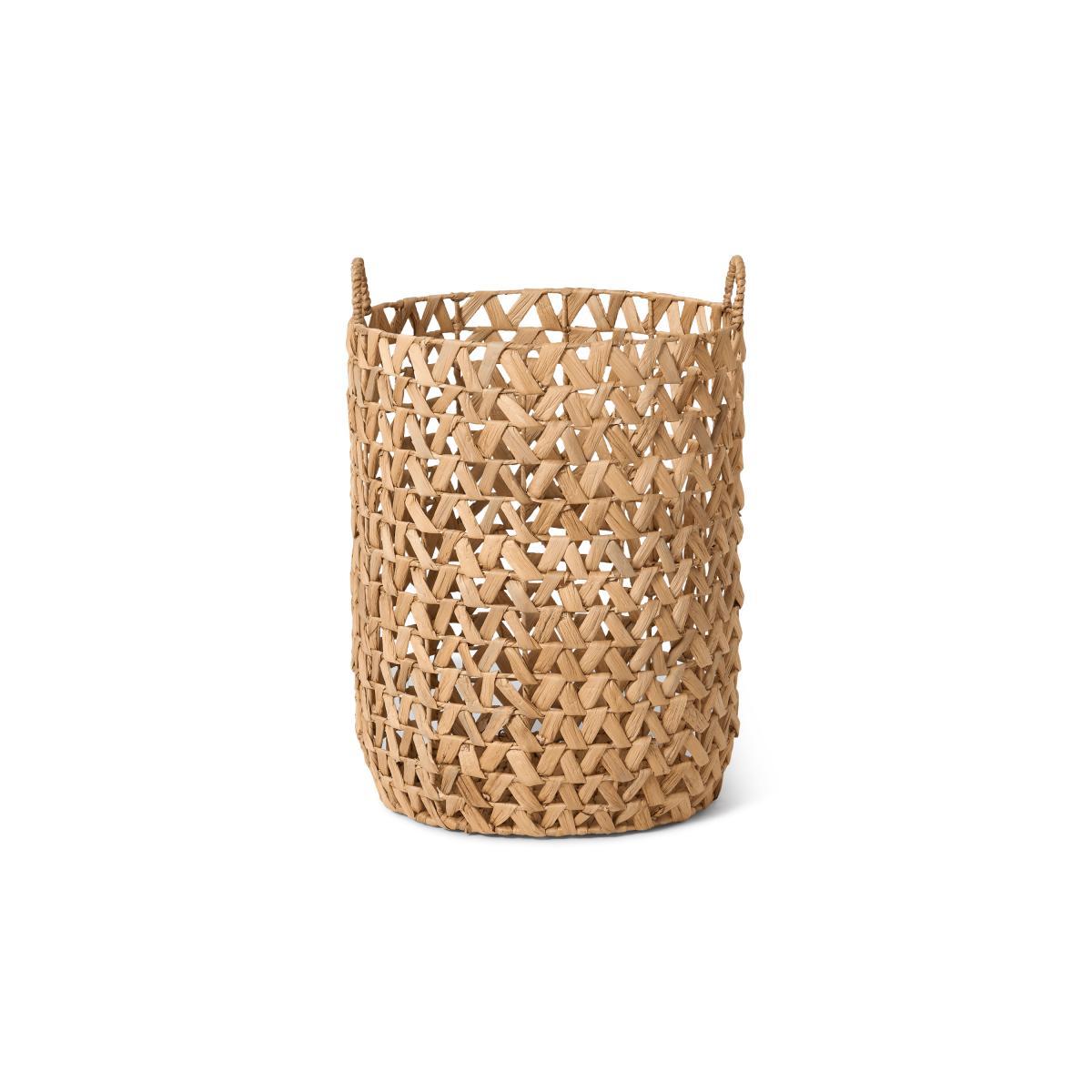 Jamal Laundry Basket, Natural Water Hyacinth – image 2