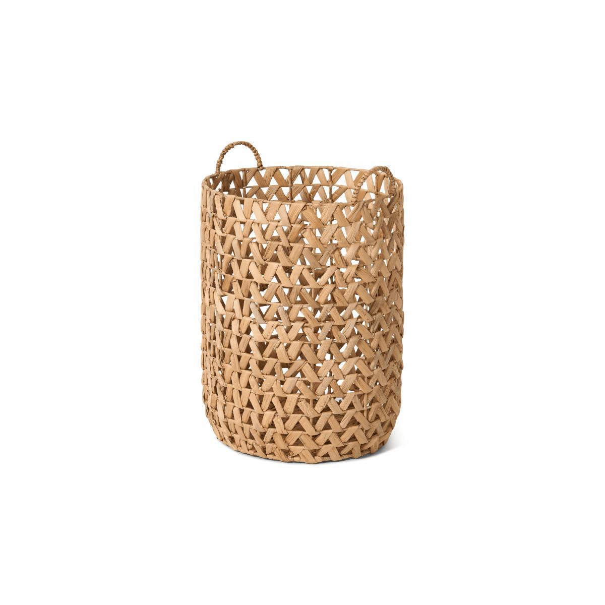 Jamal Laundry Basket, Natural Water Hyacinth – image 5