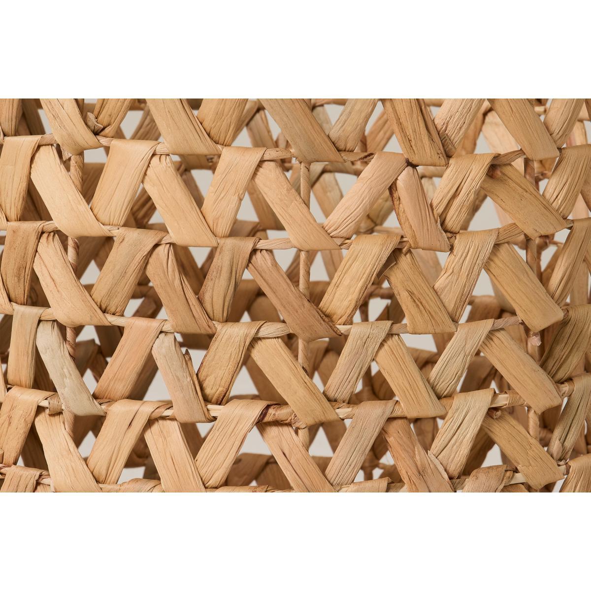 Jamal Laundry Basket, Natural Water Hyacinth – image 7
