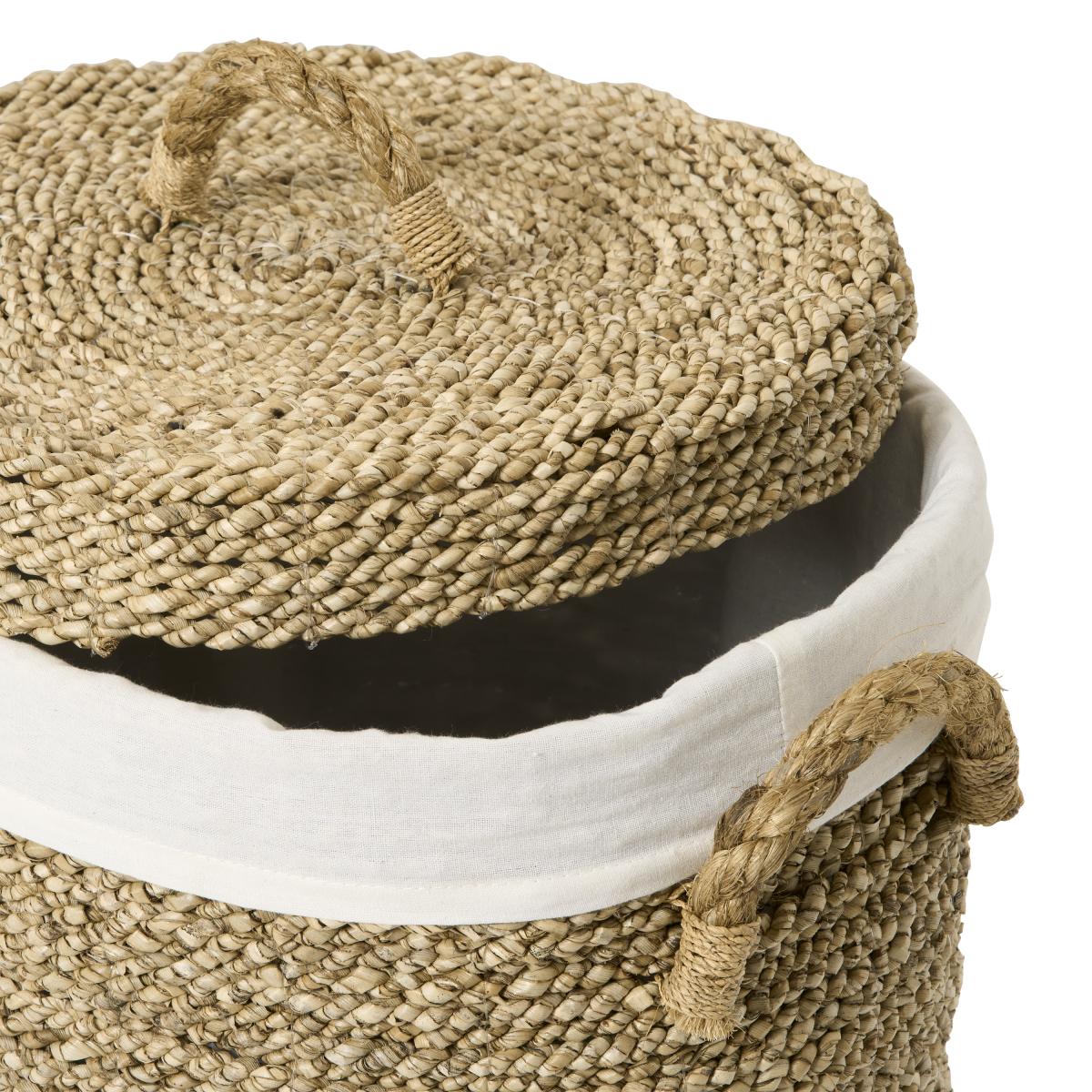 Nelly Laundry Basket, Green Seagrass – image 12