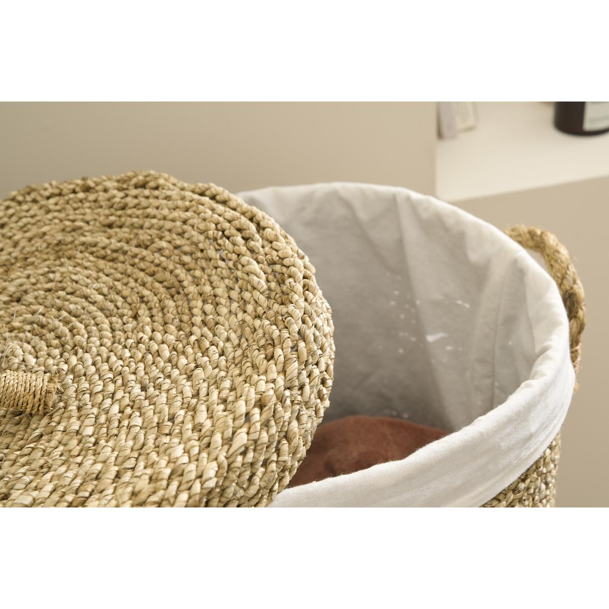 Nelly Laundry Basket, Green Seagrass – image 4