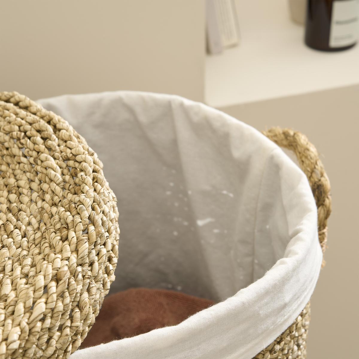 Nelly Laundry Basket, Green Seagrass – image 10