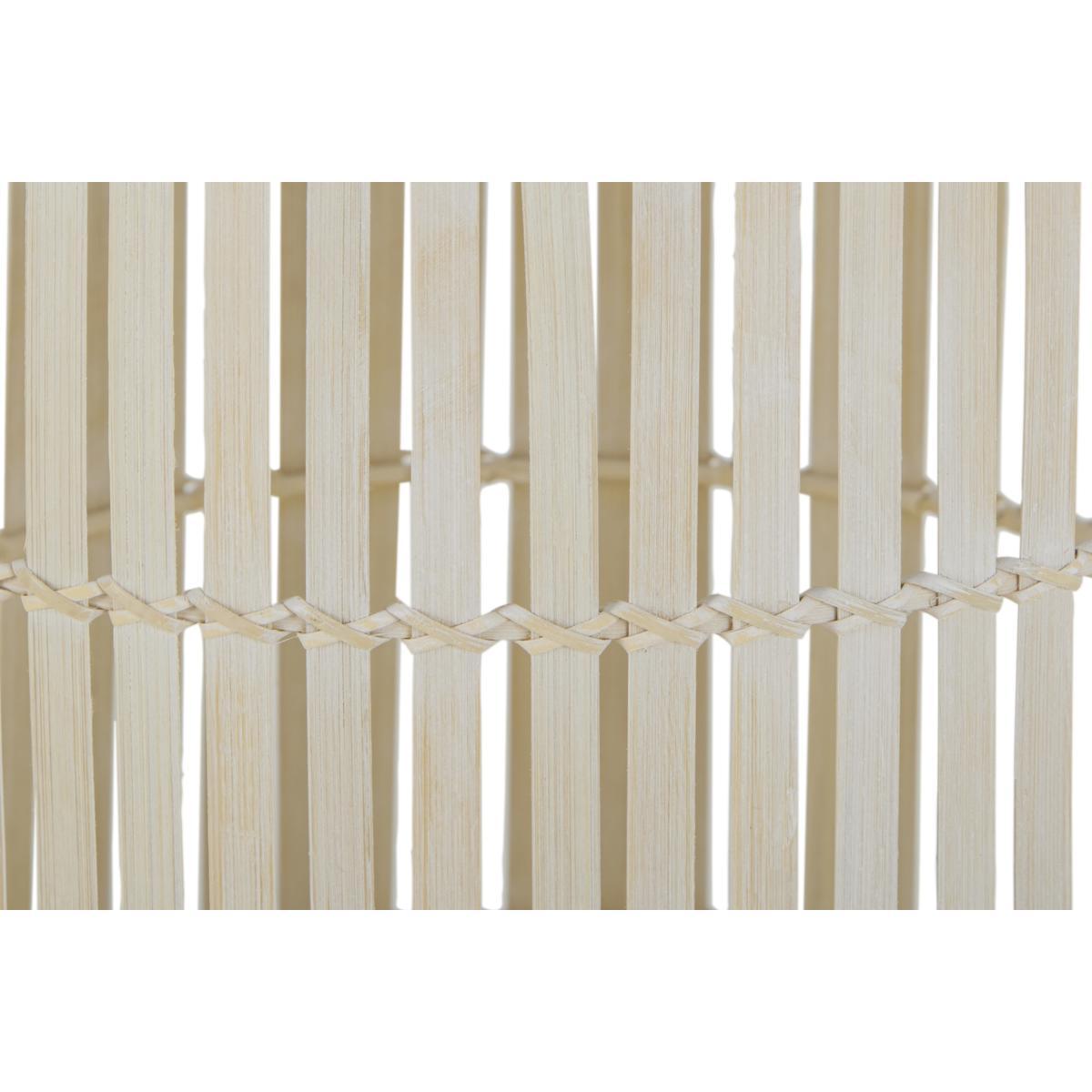 Kurino Bamboo Laundry Basket with Lid, Natural – image 7