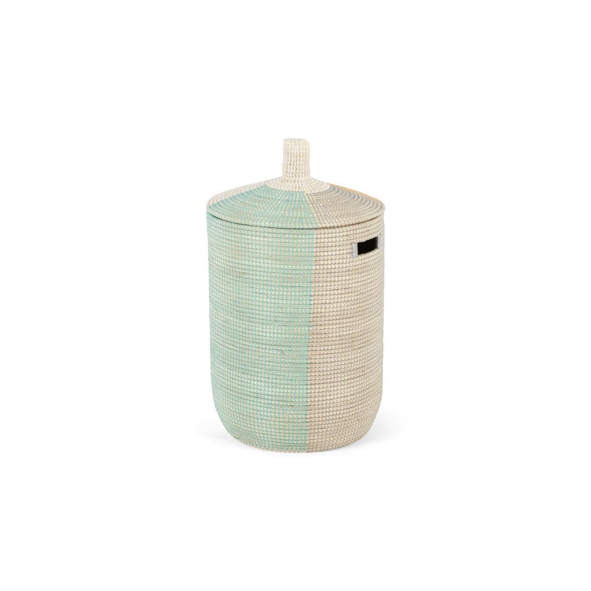 Havana Seagrass Laundry Basket, Mustard Yellow – image 5