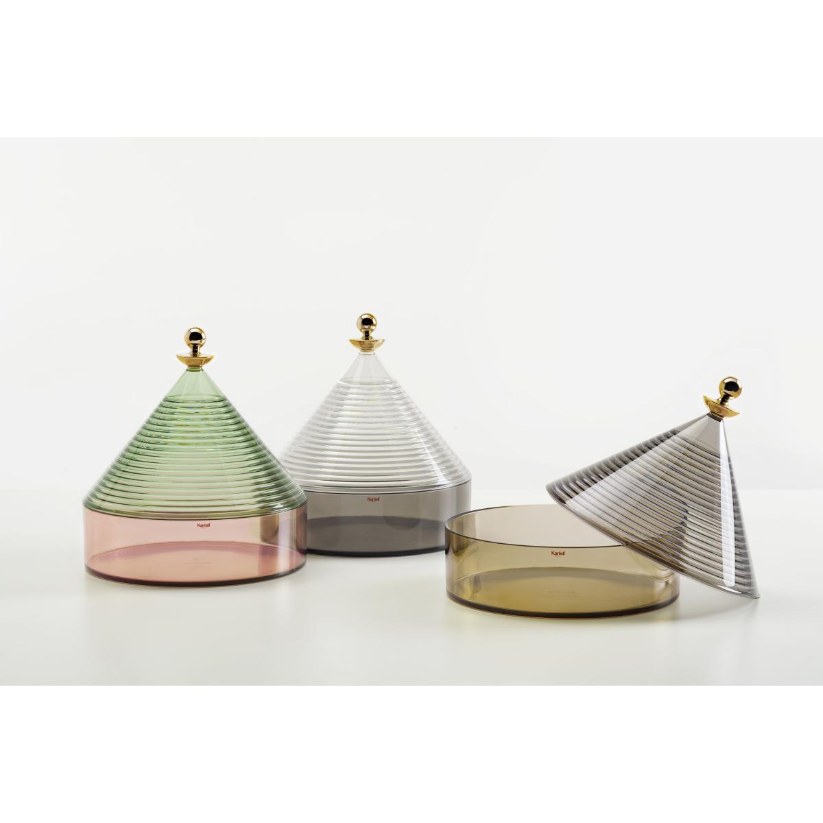 Trullo Box - / Ø 25 x H 27 cm by Kartell Multicoloured – image 2