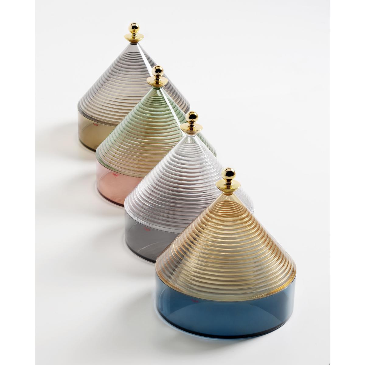Trullo Box - / Ø 25 x H 27 cm by Kartell Multicoloured – image 4