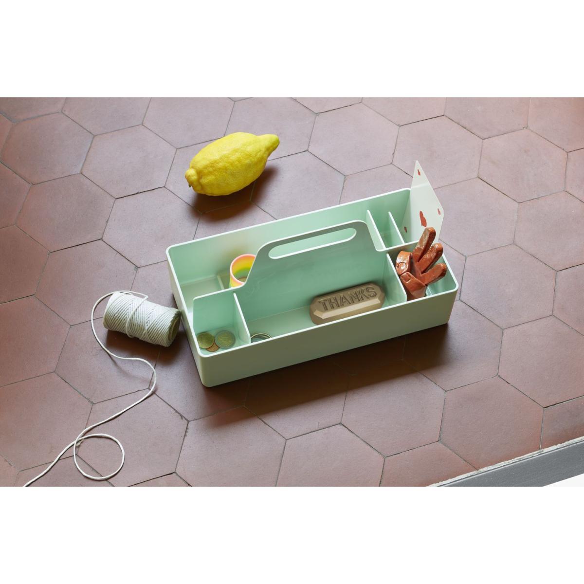Toolbox Storage box - / Compartmentalised - 32 x 16 cm by Vitra Pink – image 5
