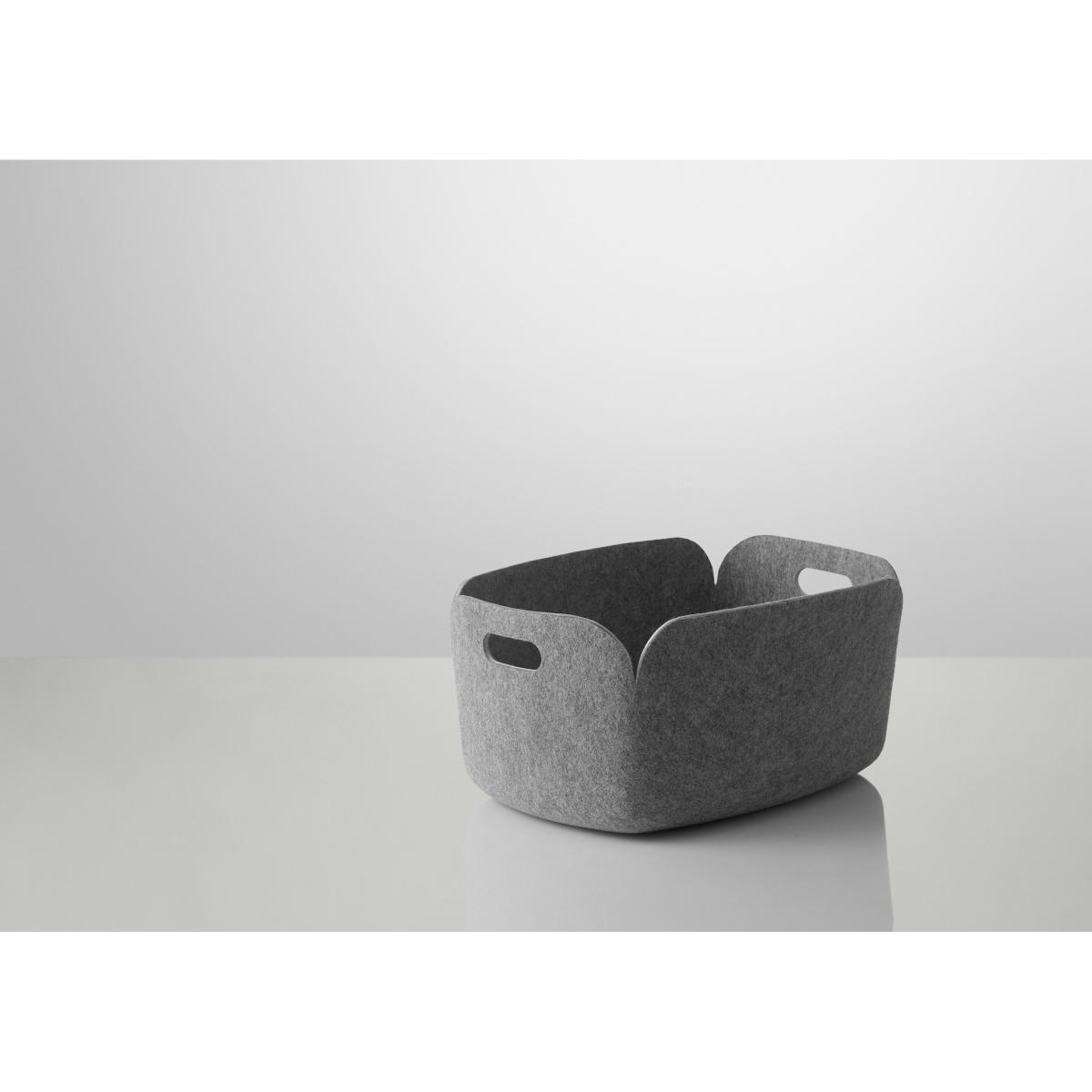 Restore Basket - 100% recycled by Muuto Grey – image 2