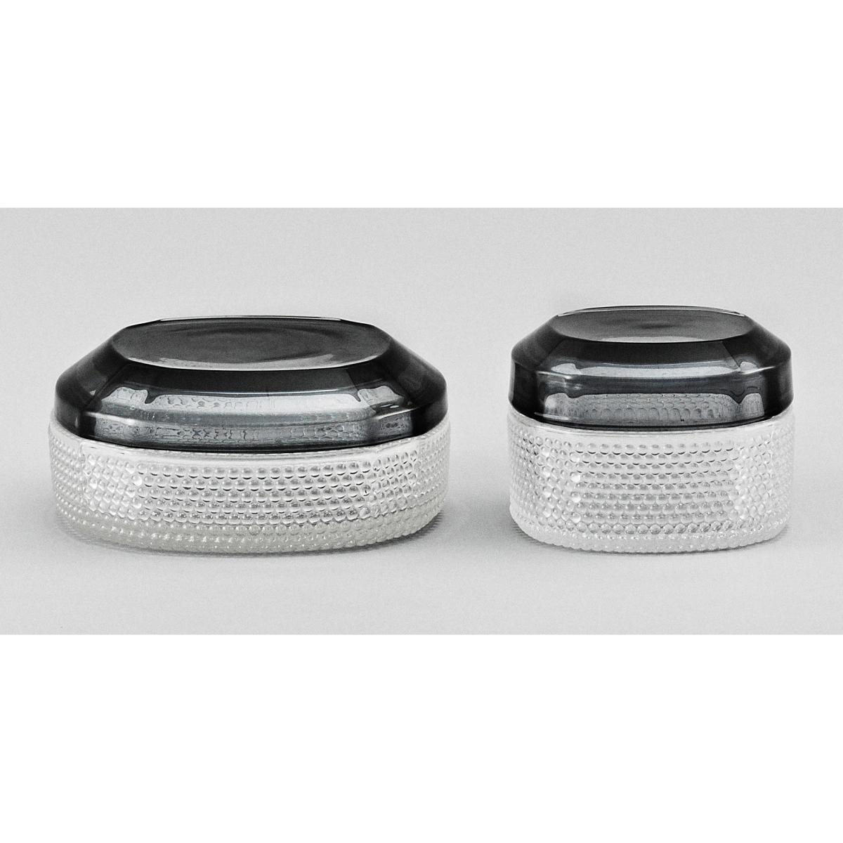 Brilliant L Box - W 12 x H 5 cm by Normann Copenhagen Grey/Transparent – image 3