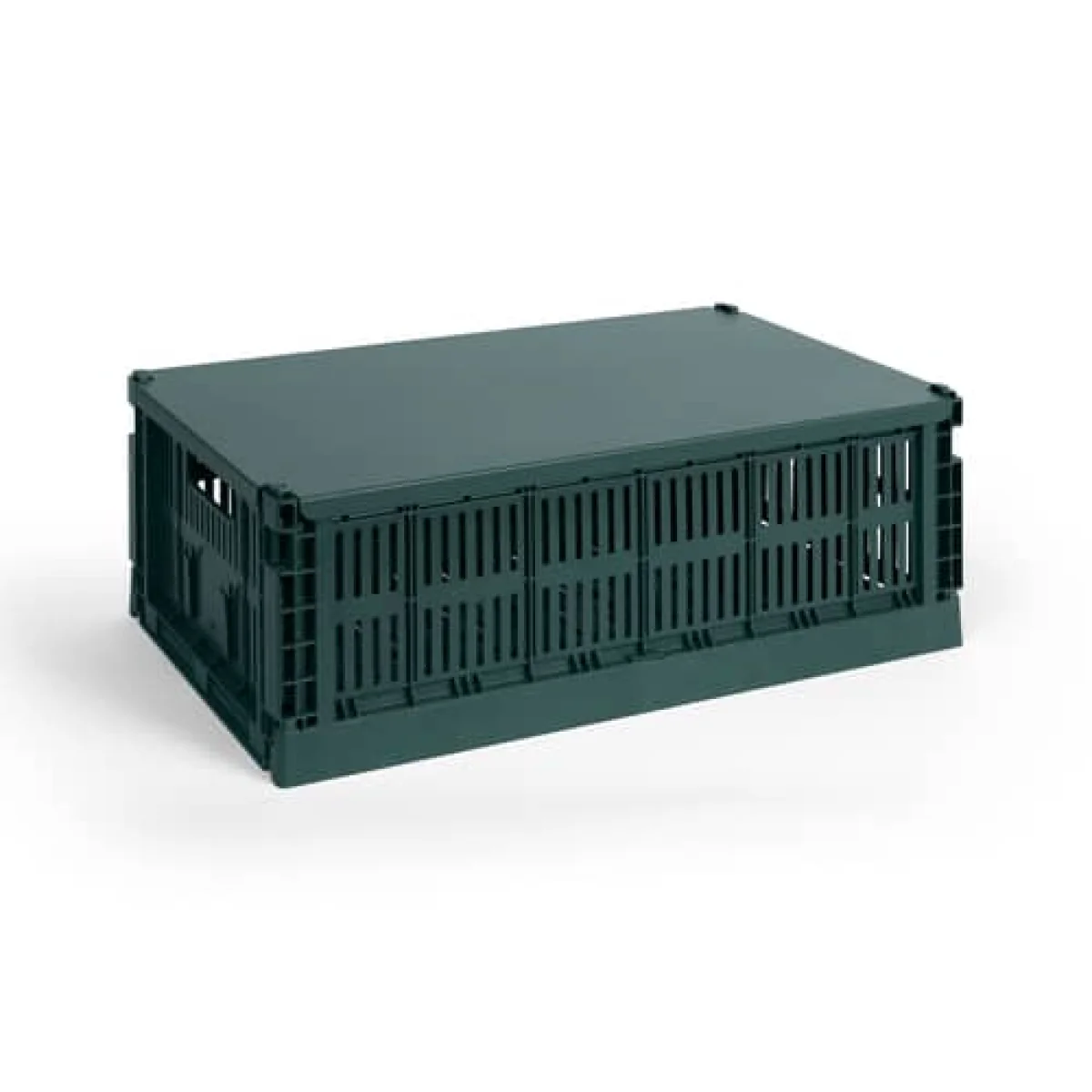 Lid metal green / For Basket Colour Crate Large 34.5 x 53 cm - Hay – image 2