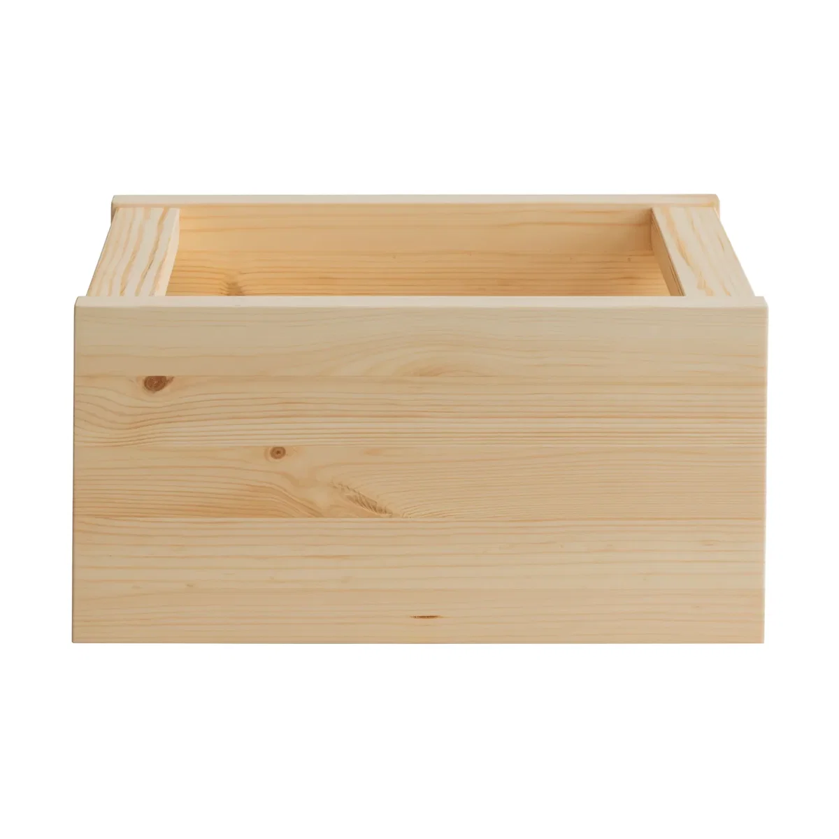 Vaarnii 020 Koppa Crate storage box Oil-waxed pine small 29x43x22 cm – image 6